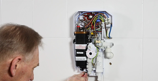 Triton Omnicare electric shower installation guide image